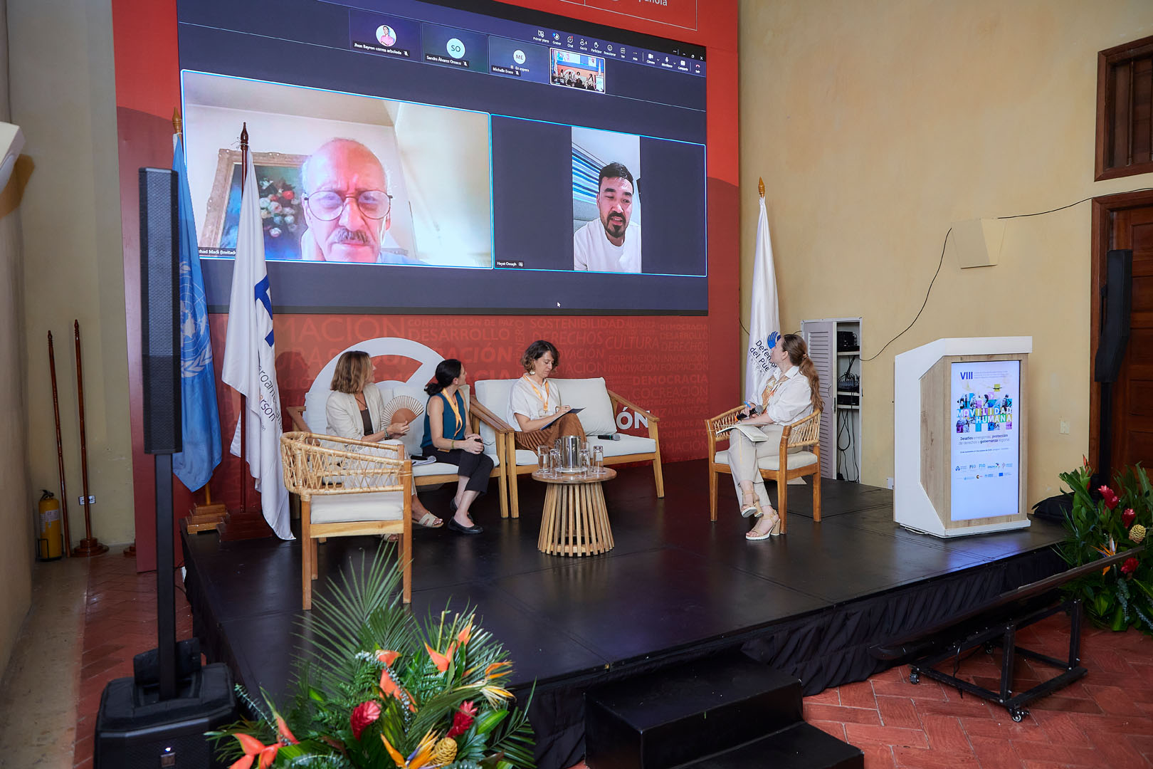 Tercer panel de la VIII Cumbre FIO-RINDHCA