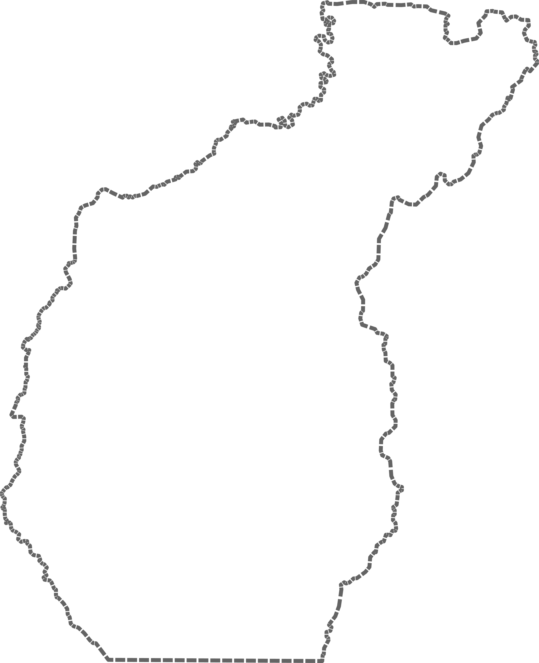 Croquis del municipio de Tierralta, Córdoba