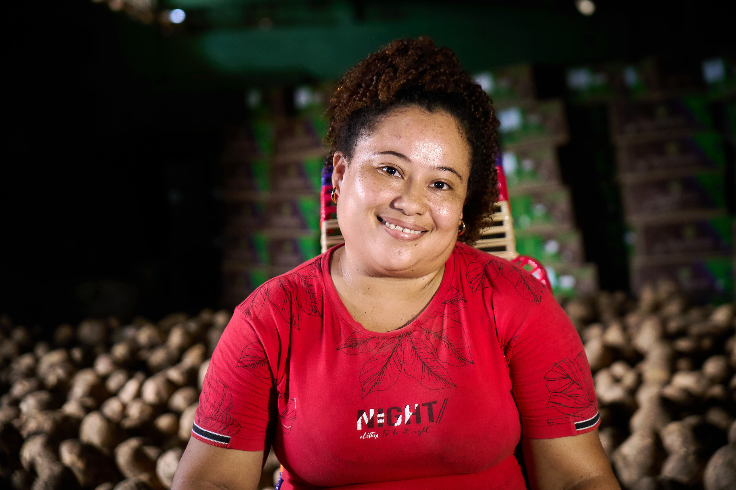 Darly Moreno, habitante de El Carmen de Bolívar