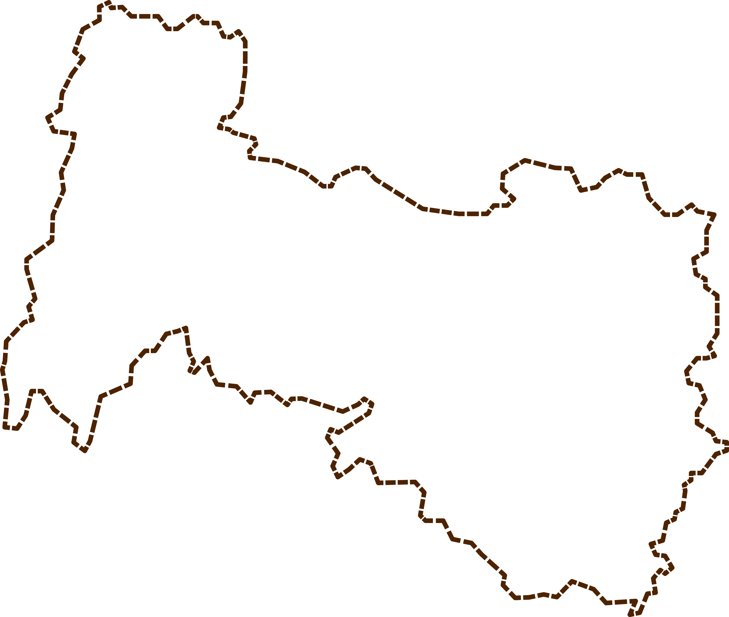 Croquis de la subregión de Montes de María