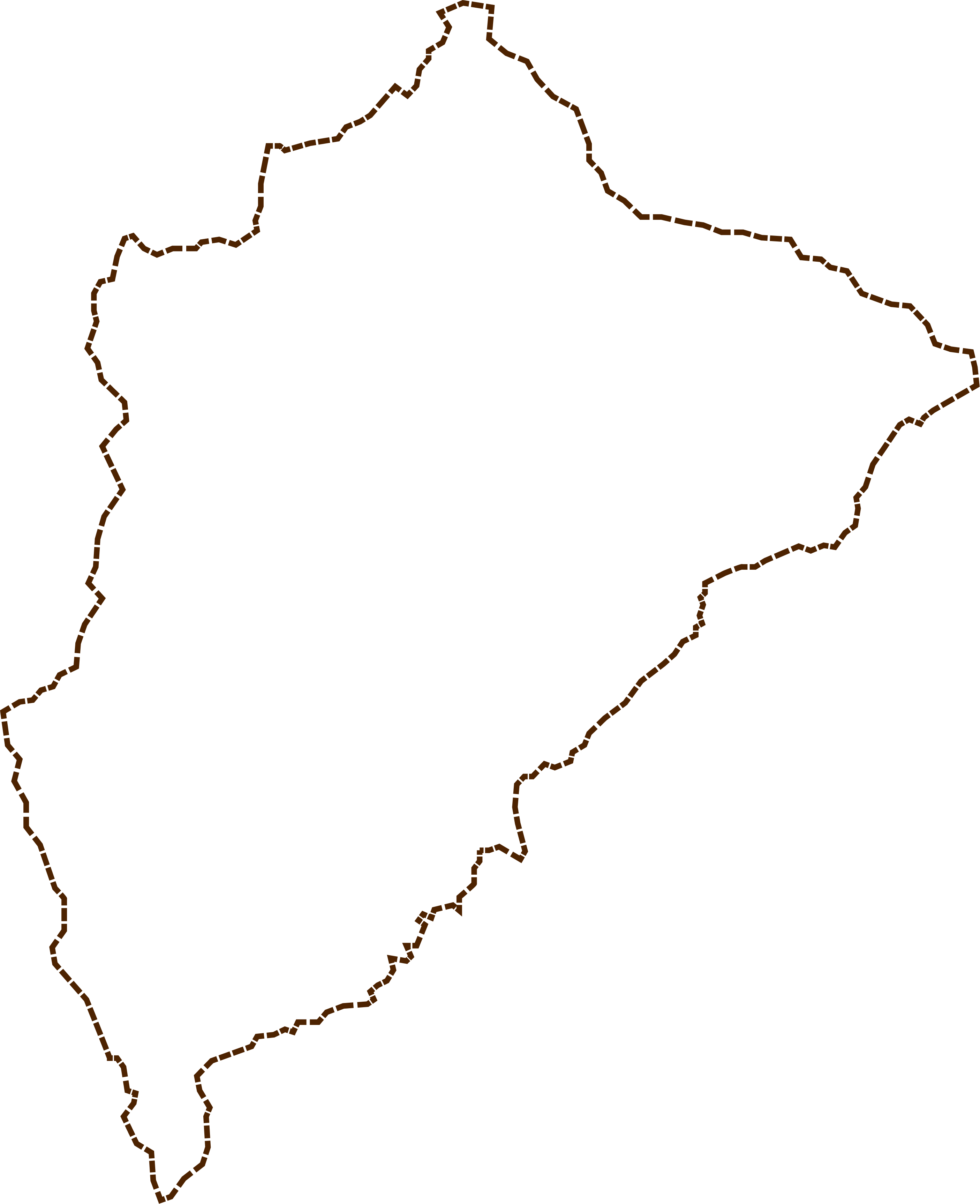 Croquis del municipio de Jericó, Antioquia
