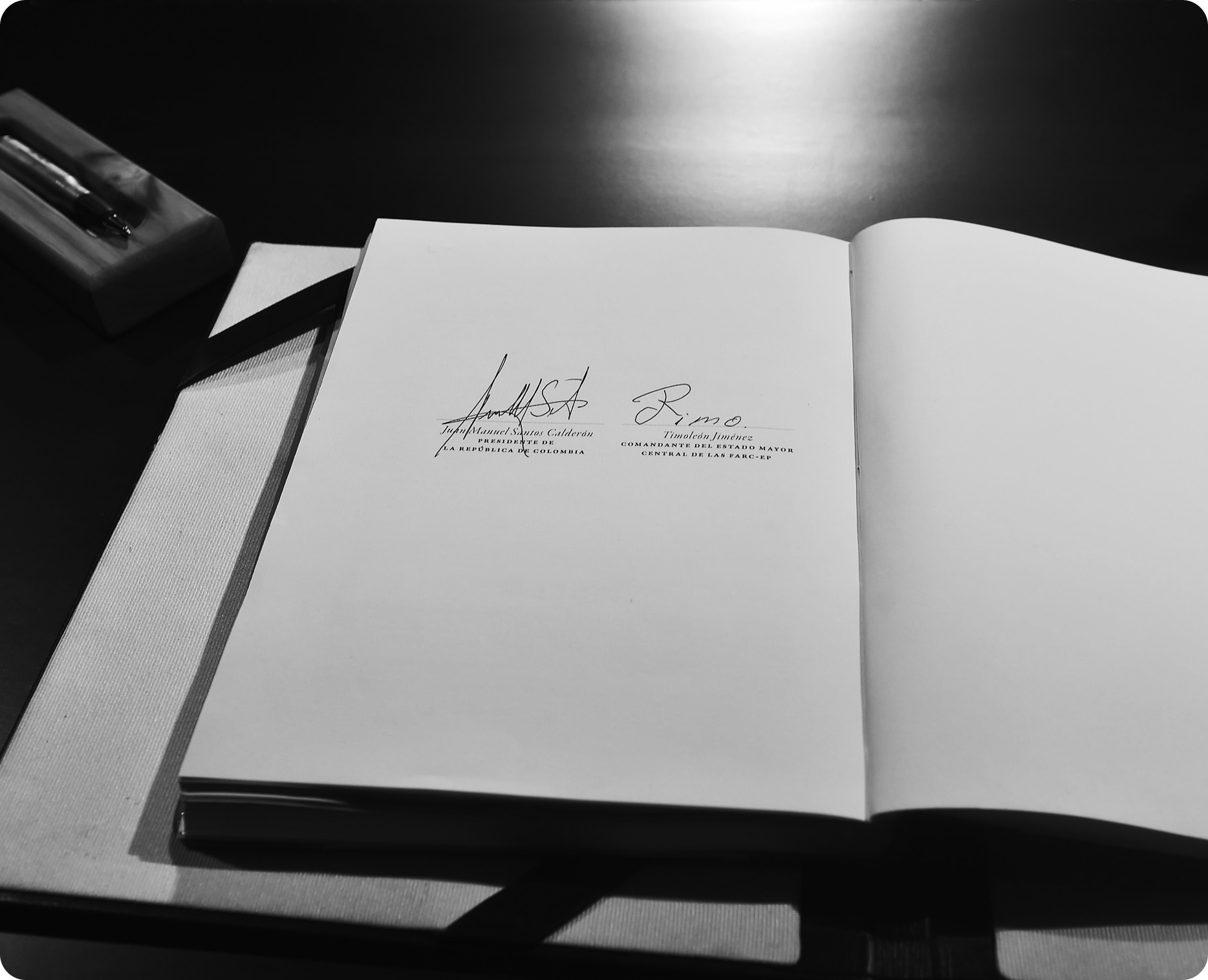 Firma del Acuerdo Final de Paz en el Teatro Colón de Bogotá
